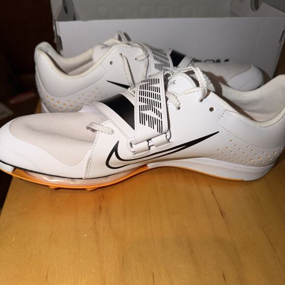 Nike Air Zoom LJ Elite Long Jump Track Spikes CT0079-101 Men's Size 12 NEW - Picture 2 of 10
